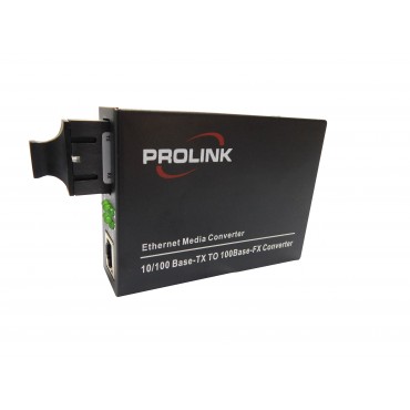 Prolink Media Converter 10/100M base-TX/FX SM